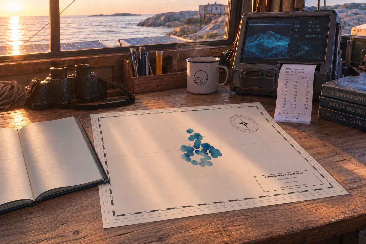 The explorer's workbench